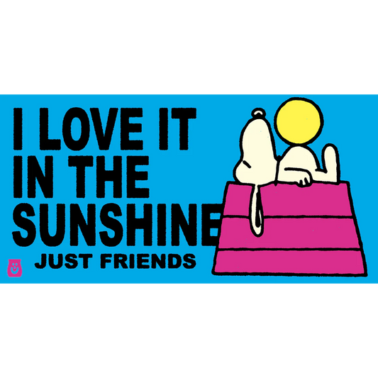 SNOOPY SUNSHINE STICKER