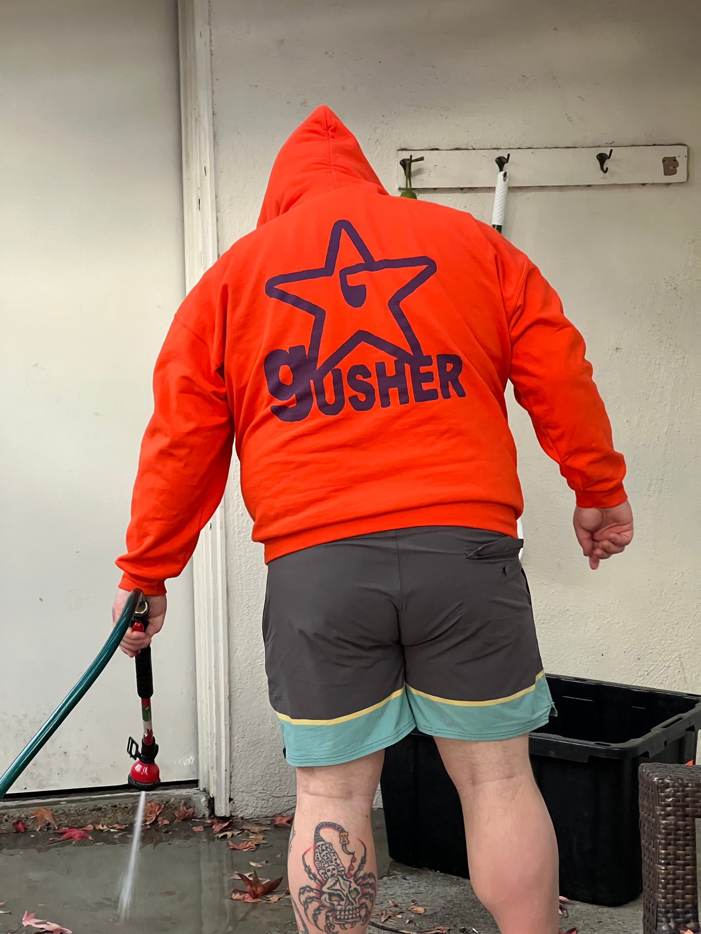 GUSHER HOODIE - ORANGE